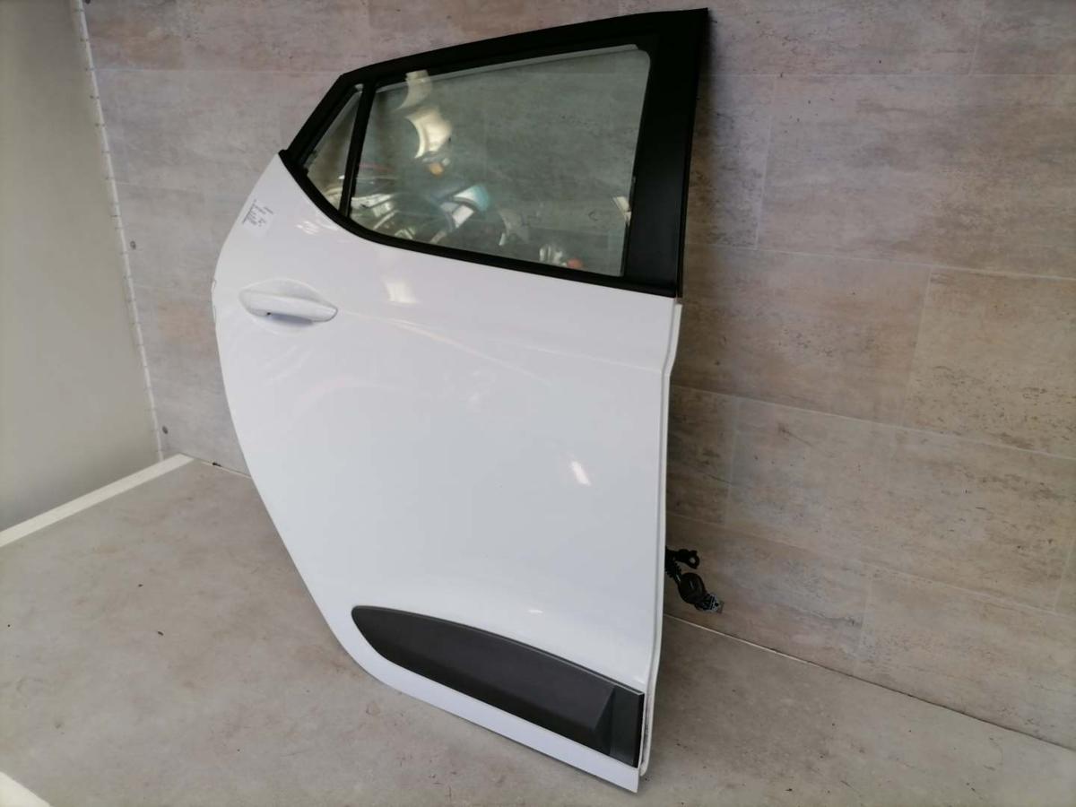 Hyundai I10 IA original T&uuml;r hinten rechts Polarweiss BMS Bj.2016